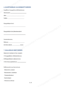 Esisopimus Kiinteistön Kaupasta - Muokattava Pohja - Image 5