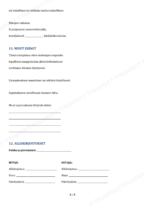 Esisopimus Kiinteistön Kaupasta - Muokattava Pohja - Image 8