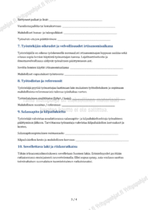 Irtisanomisilmoitus - Word & PDF Pohja - Image 3