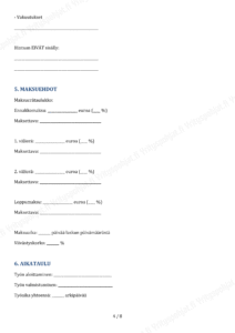 Urakkasopimus - Urakointisopimus Muokattava Pohja - Image 4