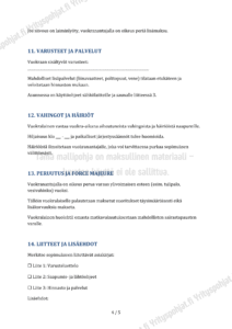 Loma-asunnon Vuokrasopimus - Muokattava Mallipohja - Image 4