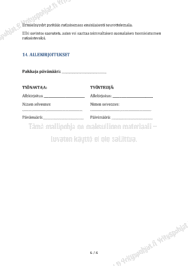 Lomautuskirje - Muokattava Mallipohja - Image 6