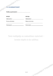 Metsätilakauppa - Metsän myynnin sopimuspohja - Image 4