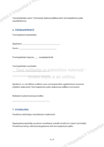 Oppisopimus - Muokattava Mallipohja - Image 5