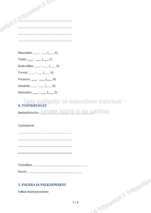 Osa-aikatyösopimus - Word & PDF Mallipohja - Image 3