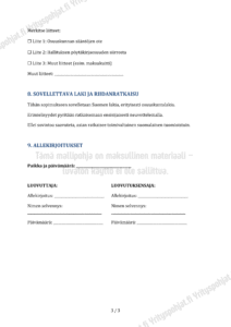 Osuuskunnan Osuuden Luovutuskirja Mallipohja - Image 3