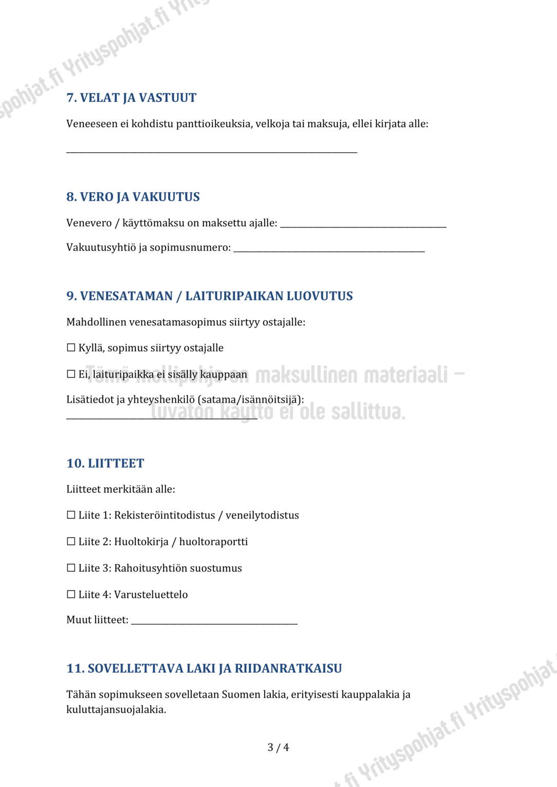Veneen Kauppakirja Muokattava Mallipohja Yrityspohjat veneen-kauppakirja-muokattava-mallipohja-yrityspohjat
